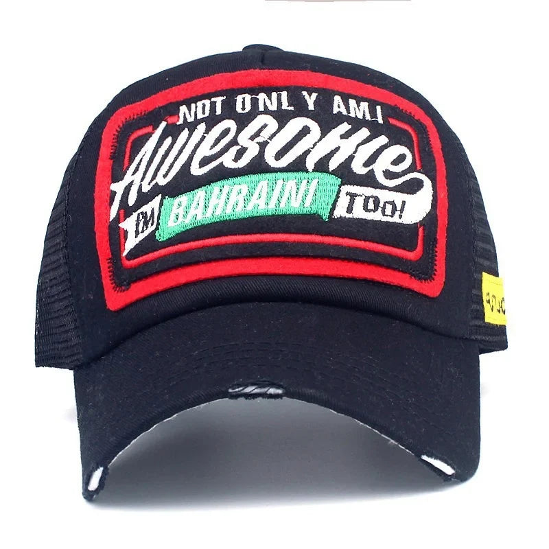 Awesome & Bahraini Trucker Cap