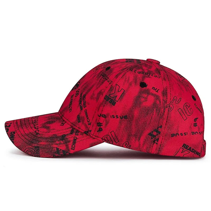 B-Wate 005 Graffiti Cotton Baseball Cap