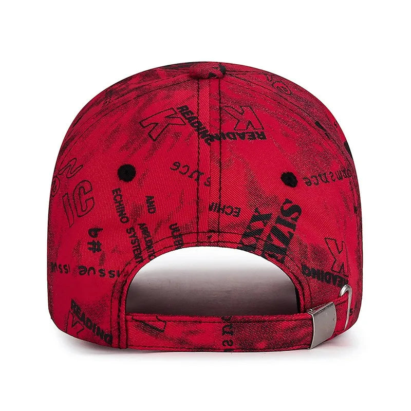 B-Wate 005 Graffiti Cotton Baseball Cap