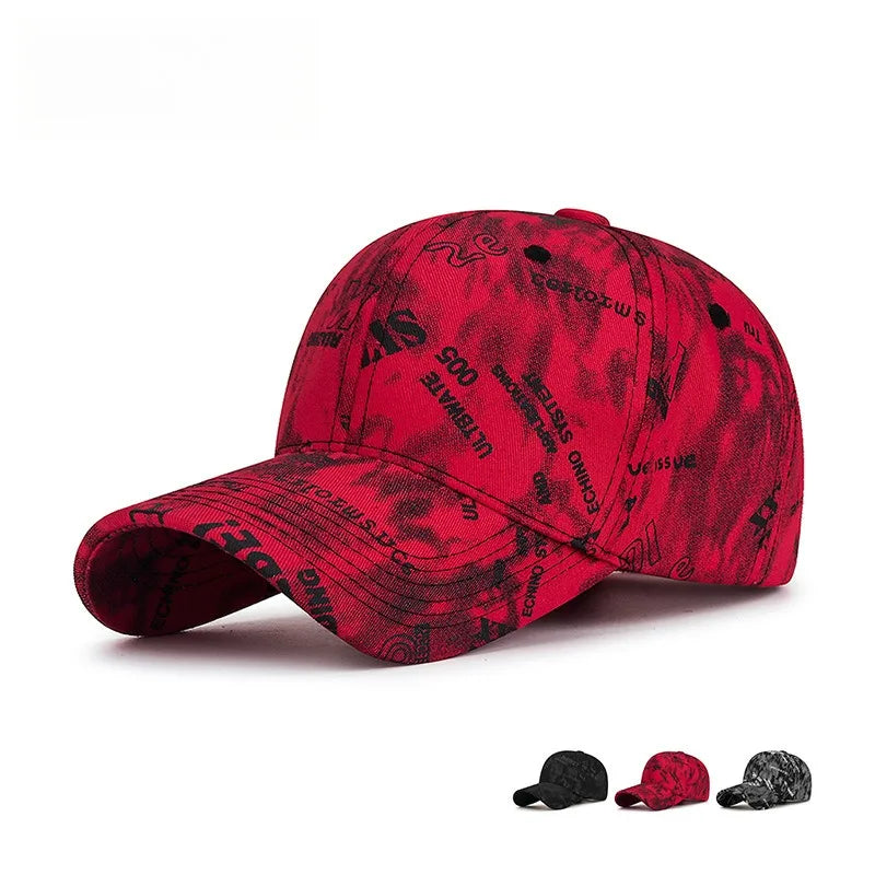 B-Wate 005 Graffiti Cotton Baseball Cap