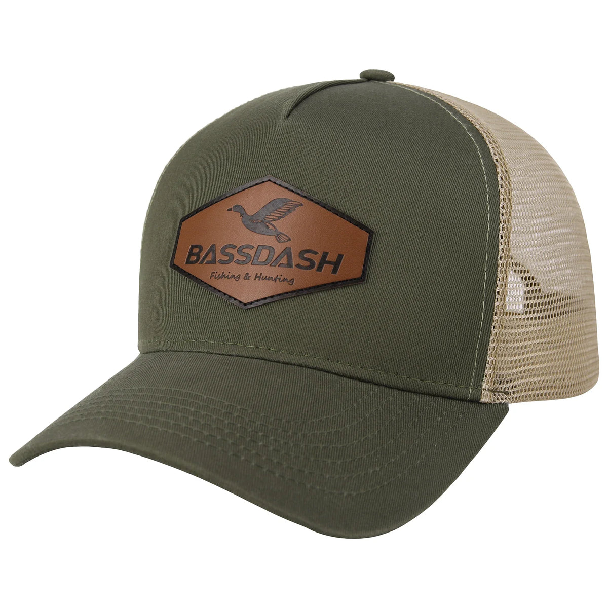 BASSDASH Embroidered Trucker Cap