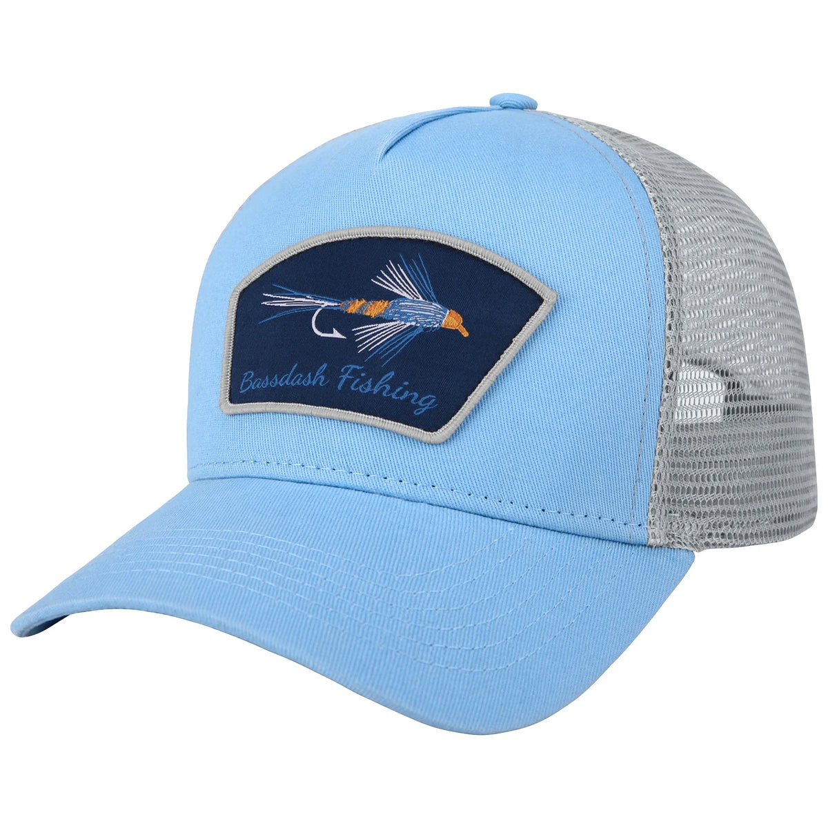 BASSDASH Embroidered Trucker Cap