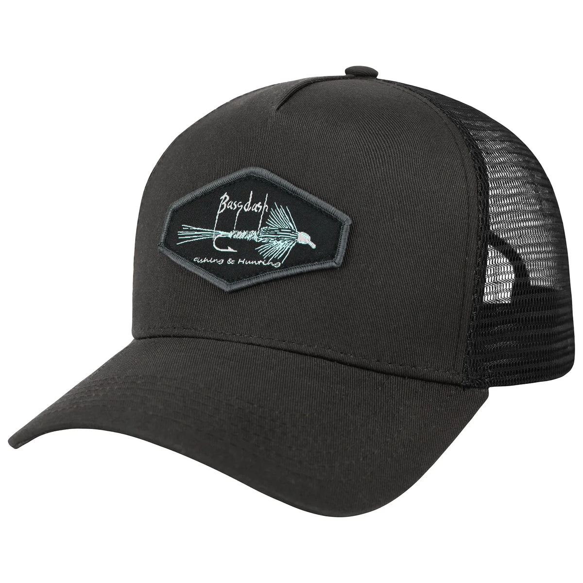 BASSDASH Embroidered Trucker Cap