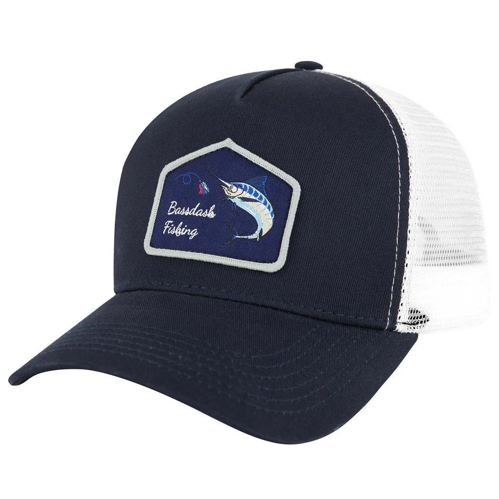 BASSDASH Embroidered Trucker Cap