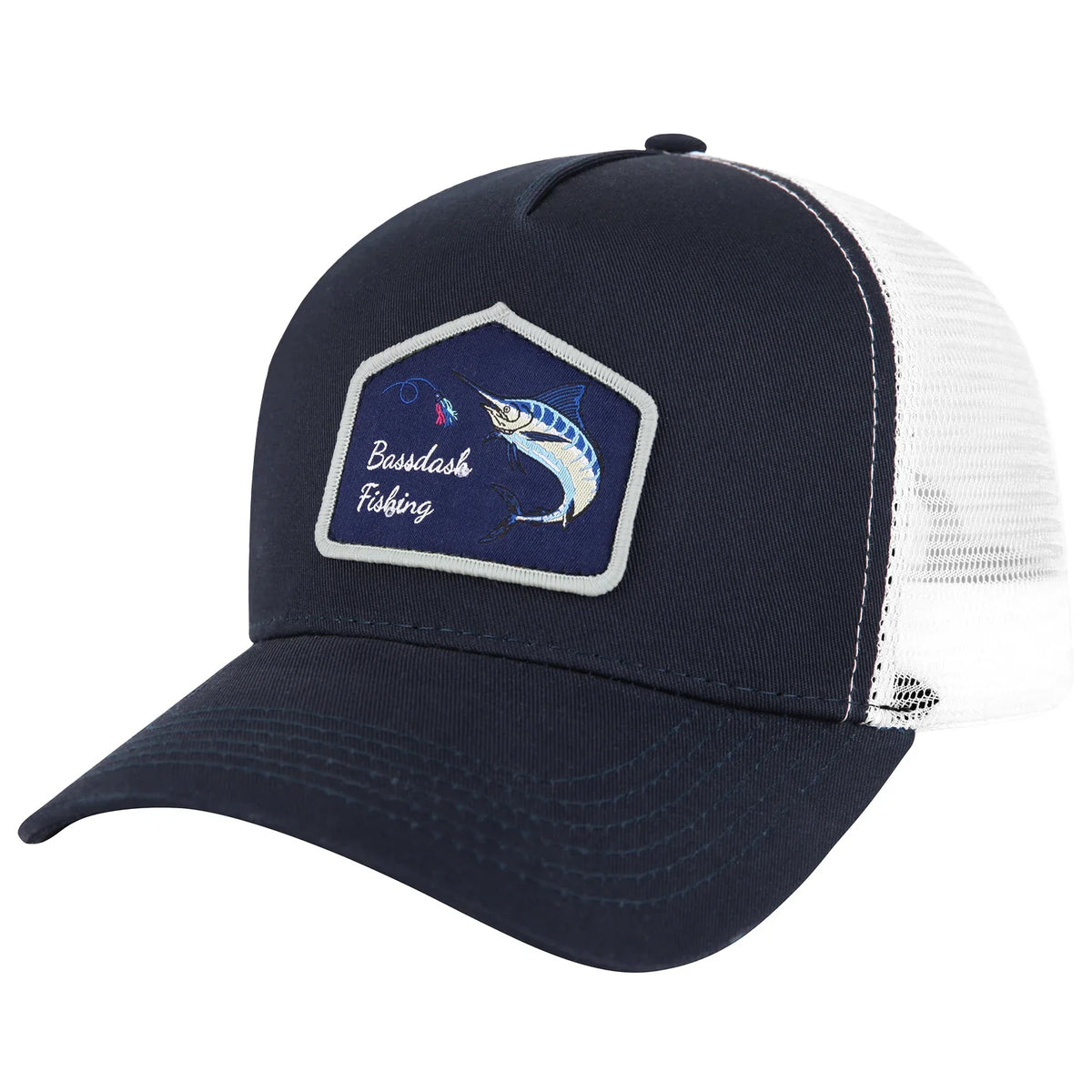 BASSDASH Embroidered Trucker Cap