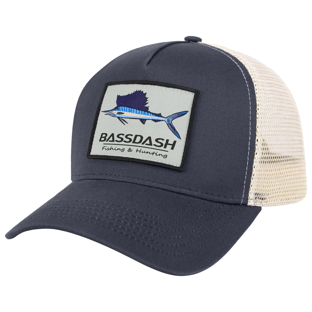 BASSDASH Embroidered Trucker Cap