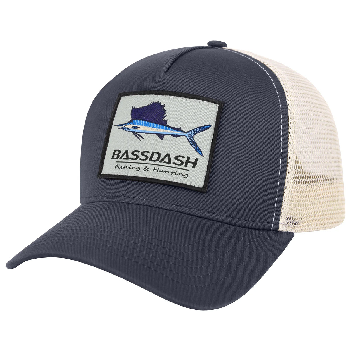 BASSDASH Embroidered Trucker Cap