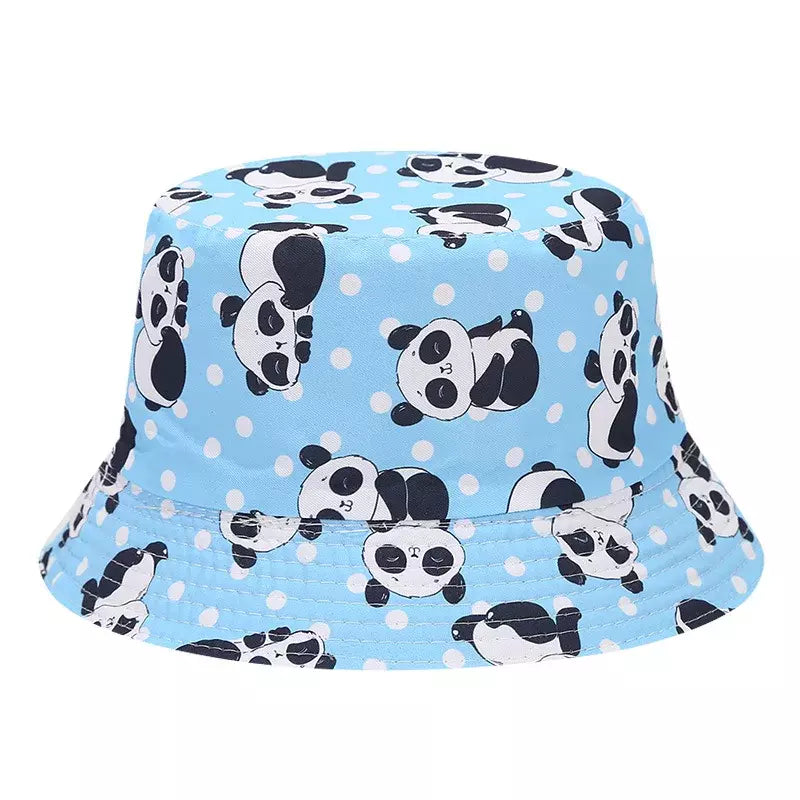 Baby Panda Kids Reversible Bucket Hat
