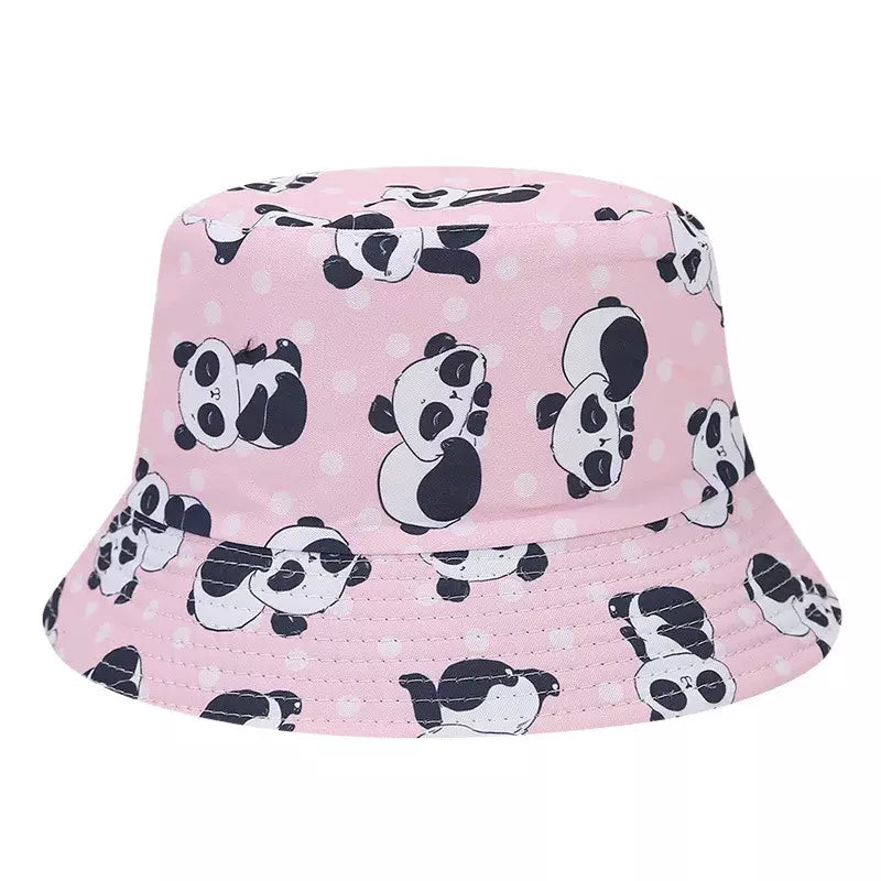 Baby Panda Kids Reversible Bucket Hat
