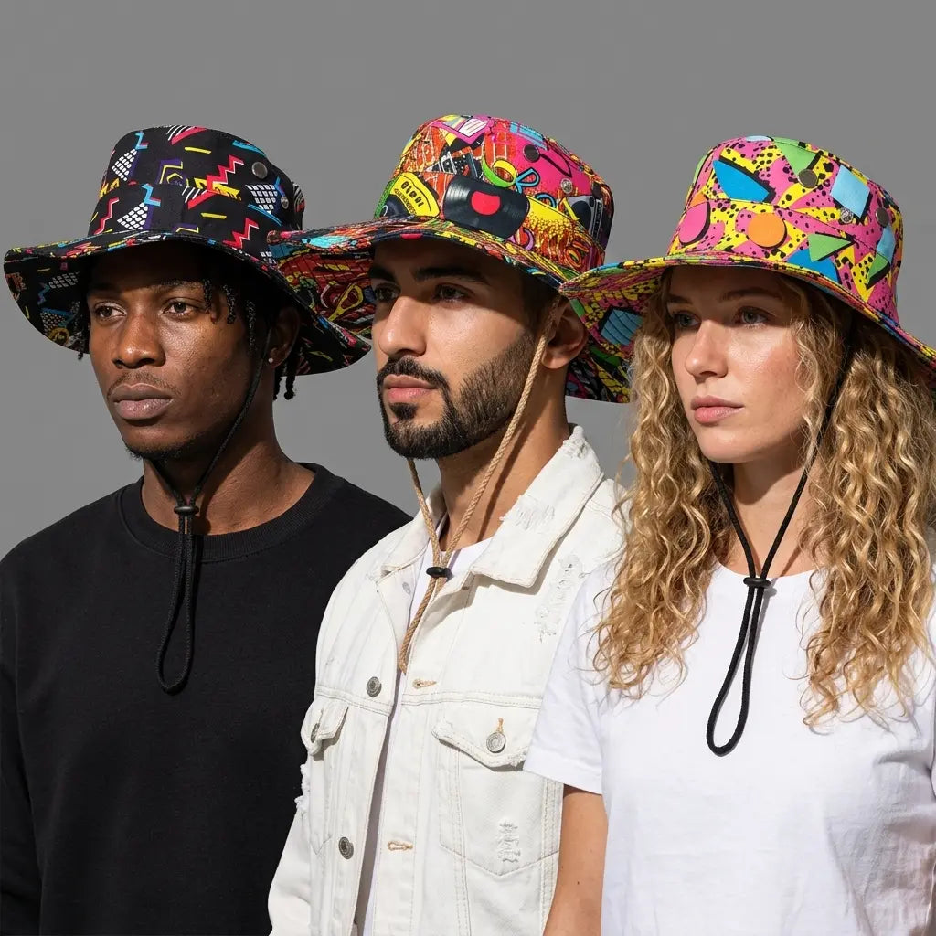 Back to the 90's Retro Fisherman Bucket Hat