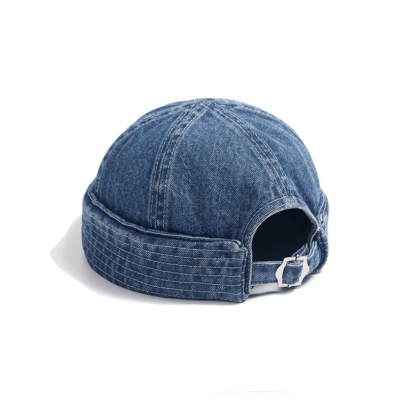 Bansky Blue Denim Docker Cap