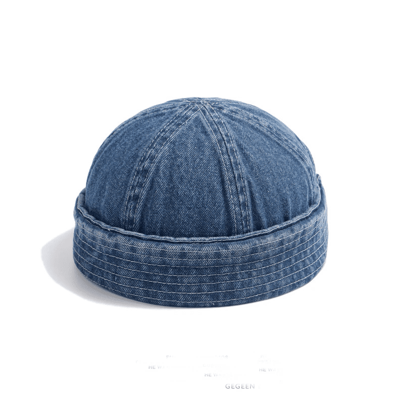 Bansky Blue Denim Docker Cap