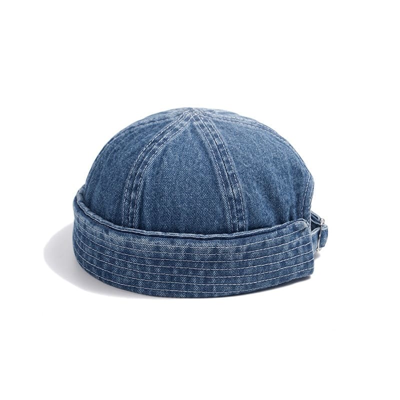 Bansky Blue Denim Docker Cap