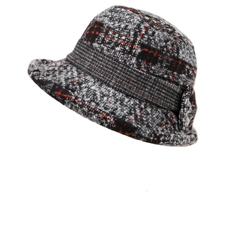 Bastille Vintage Ribbon Wool Bucket Hat