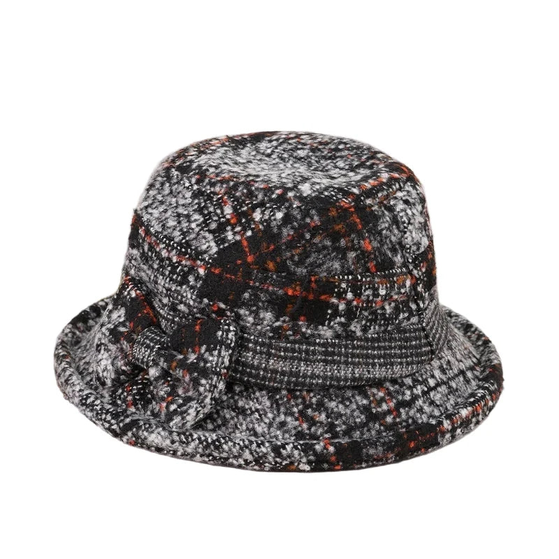 Bastille Vintage Ribbon Wool Bucket Hat