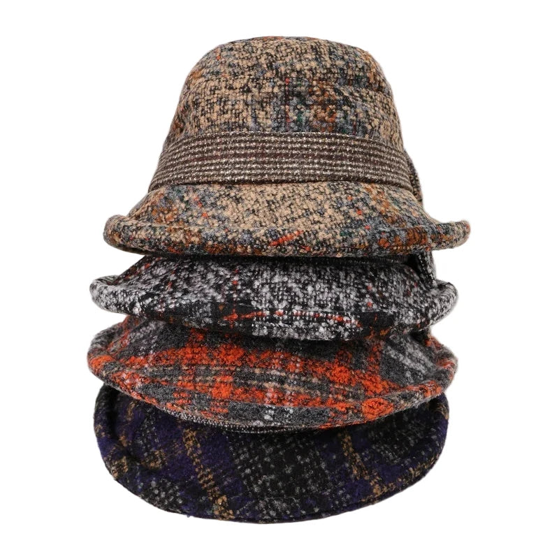 Bastille Vintage Ribbon Wool Bucket Hat