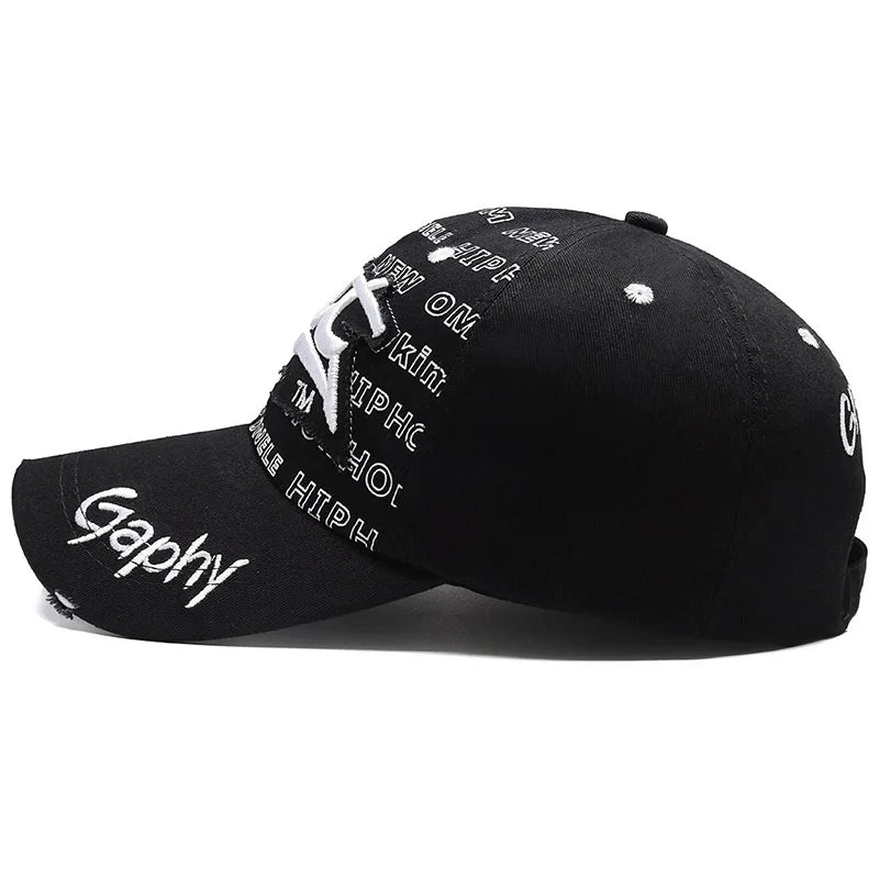Bat Gaphy Cotton Baseball Cap