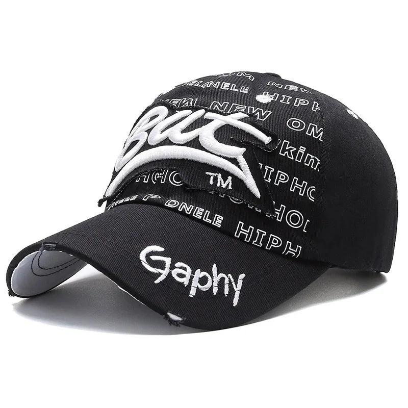 Bat Gaphy Cotton Baseball Cap