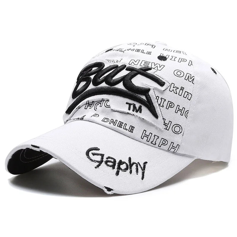 Bat Gaphy Cotton Baseball Cap