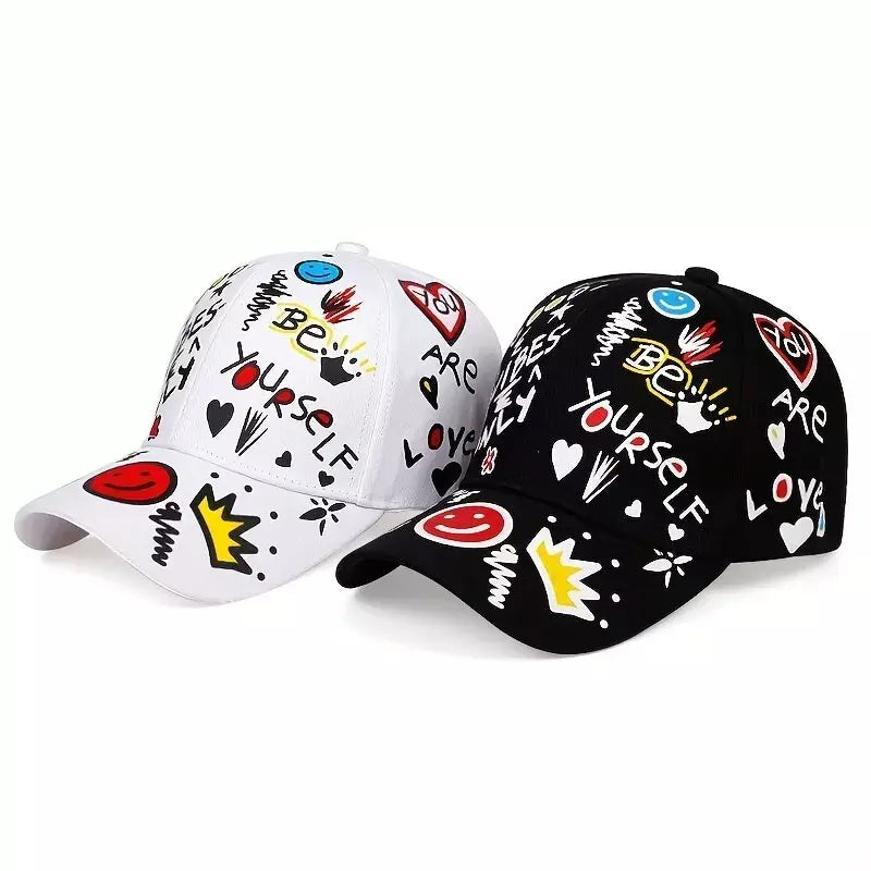 Be Yourself Graffiti Baseball Cap