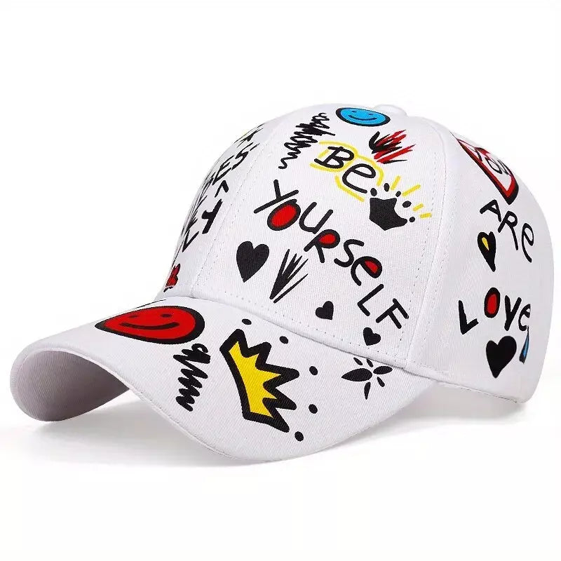 Be Yourself Graffiti Baseball Cap