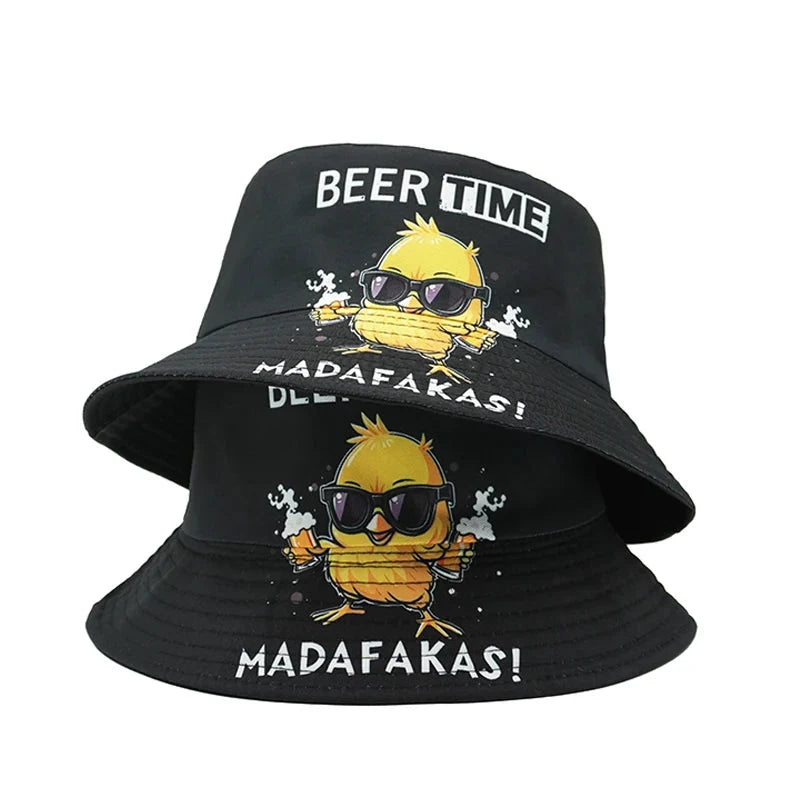Beer Time Madafakas Reversible Bucket Hat