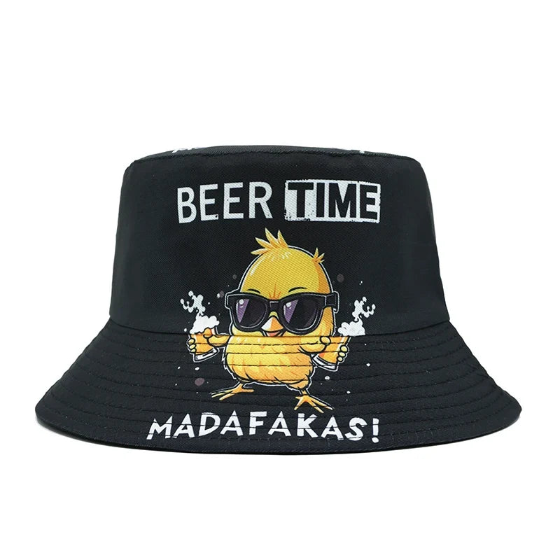 Beer Time Madafakas Reversible Bucket Hat