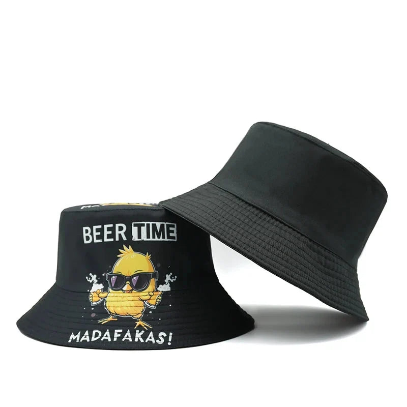 Beer Time Madafakas Reversible Bucket Hat