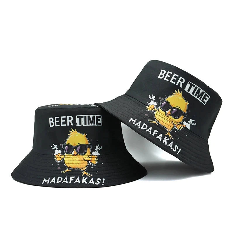Beer Time Madafakas Reversible Bucket Hat