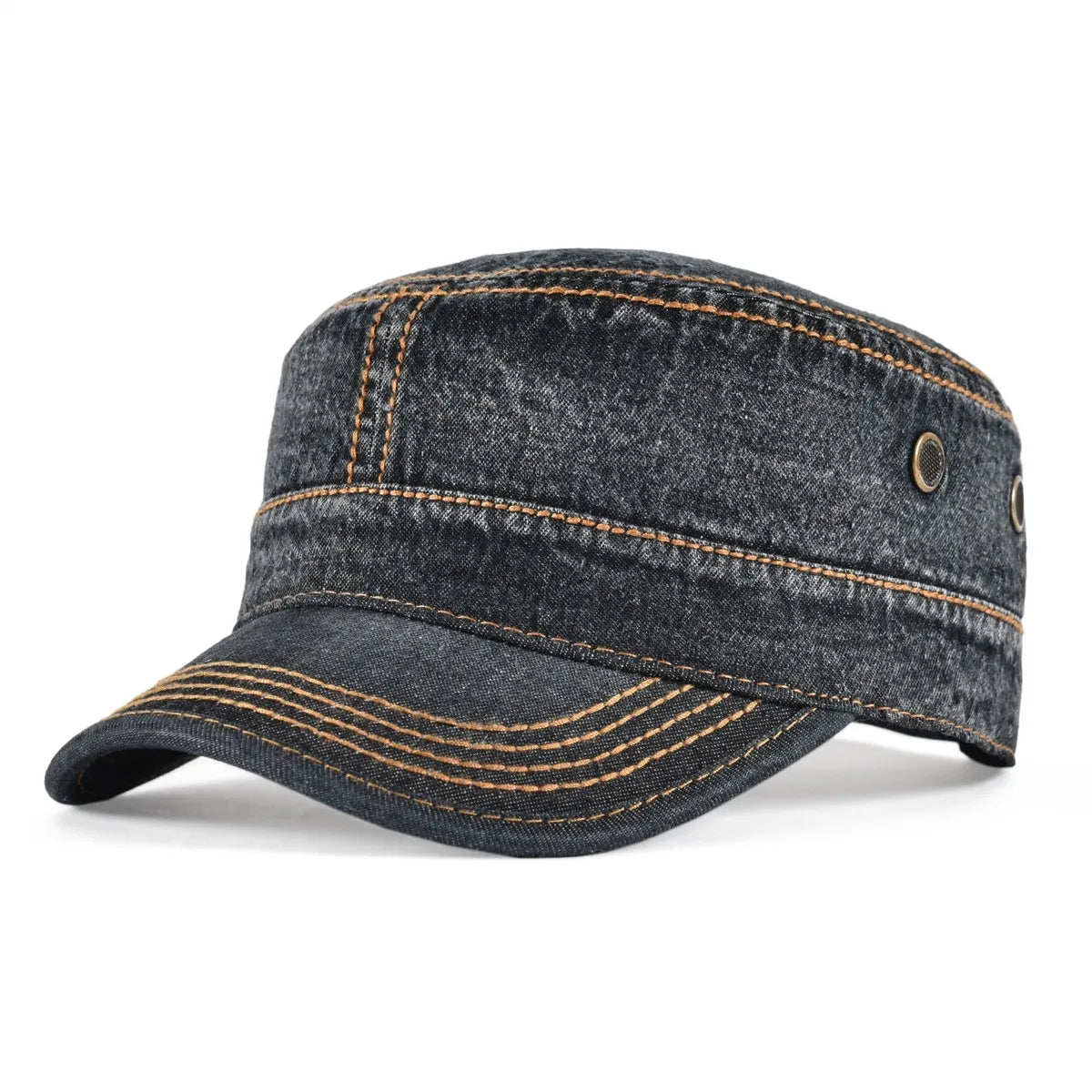 Belfast Denim Adjustable Army Cap