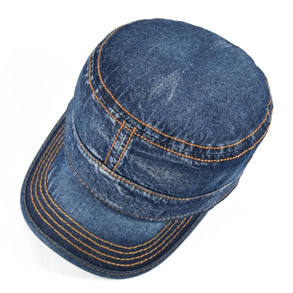 Belfast Denim Adjustable Army Cap
