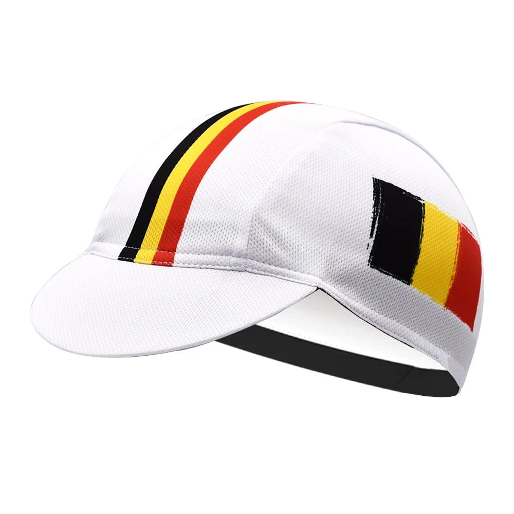 Belgium Flag Cycling Cap