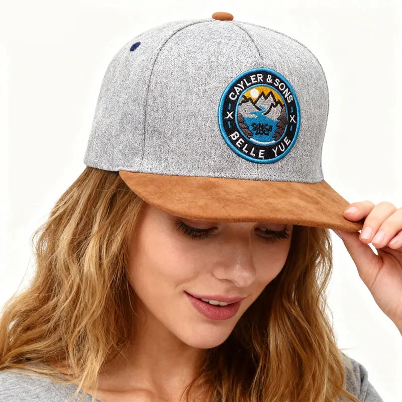 Belle Vue Gray Snapback Cap