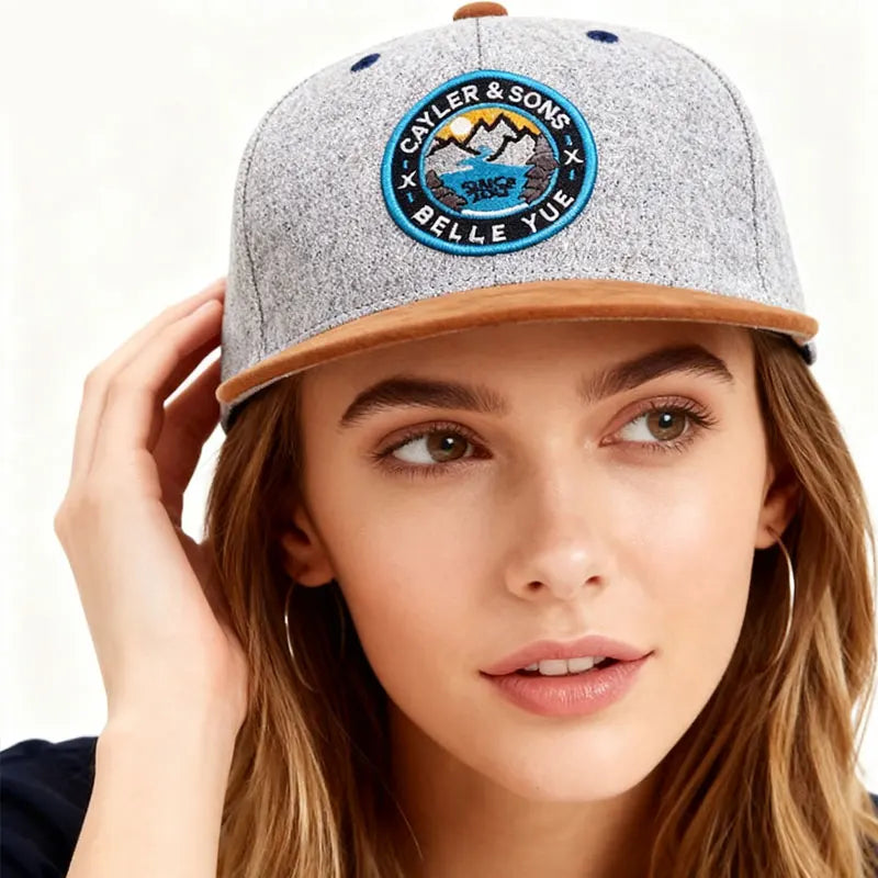 Belle Vue Gray Snapback Cap