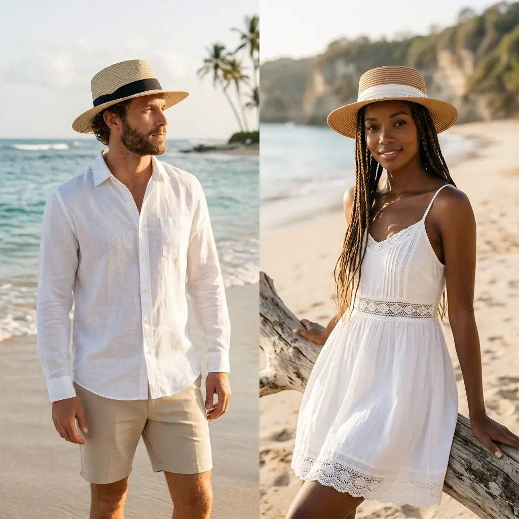 Belo Horizonte Summer Straw Porkpie Hat