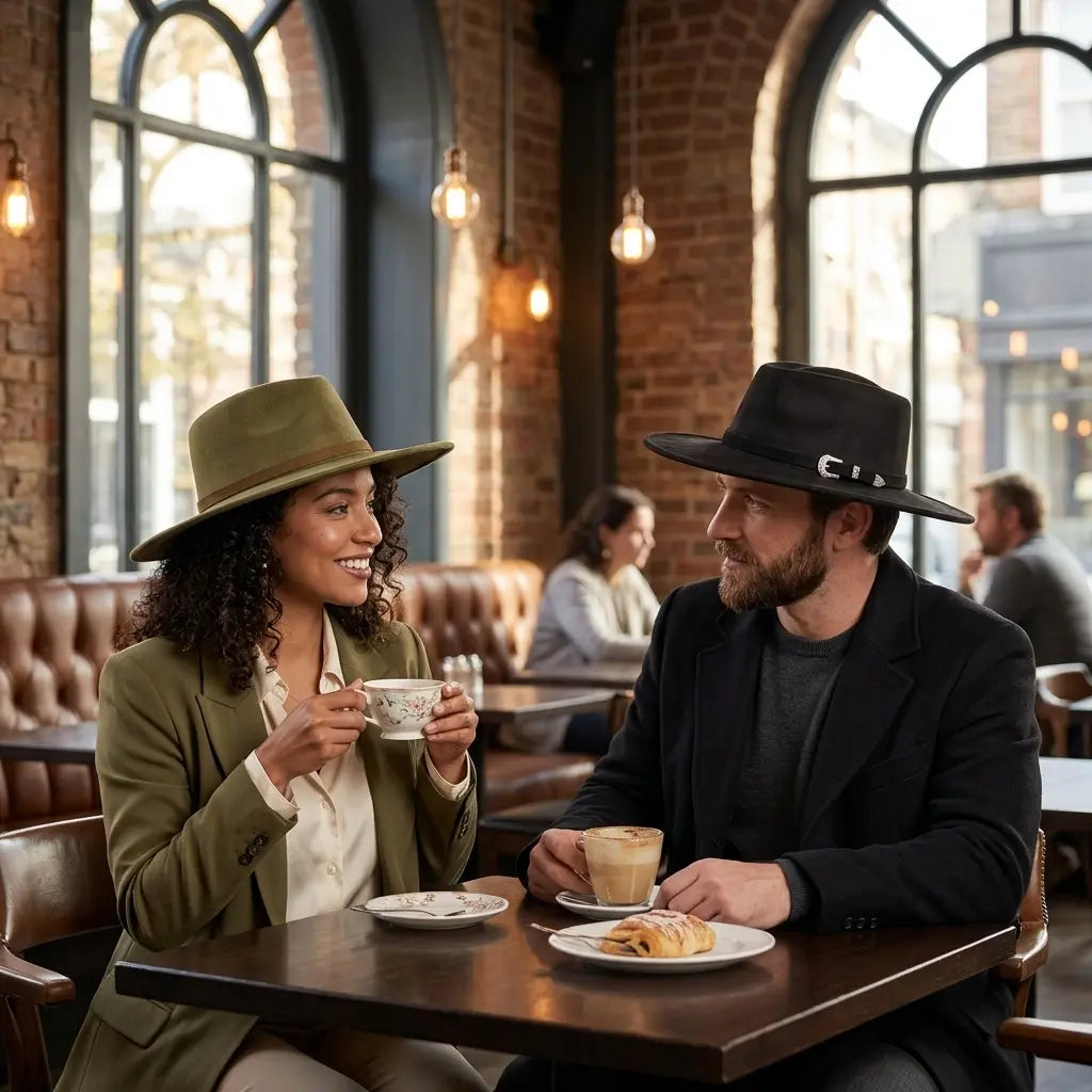 Bentham Suede Porkpie Hat
