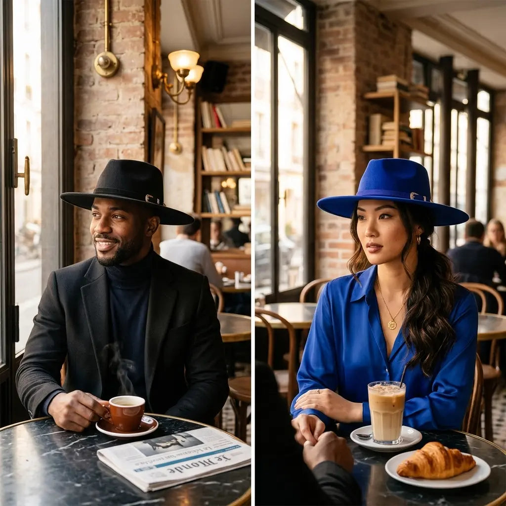Bentham Suede Porkpie Hat