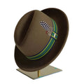 Bergerac Feathers Cotton Fedora Hat