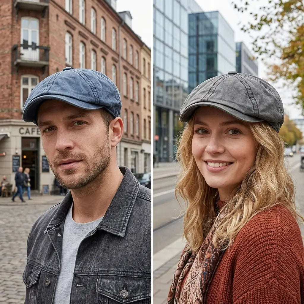 Bernard Flat Newsboy Cap
