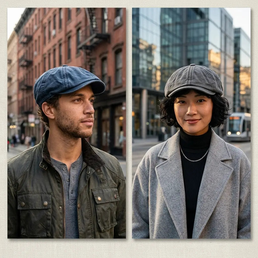 Bernard Flat Newsboy Cap