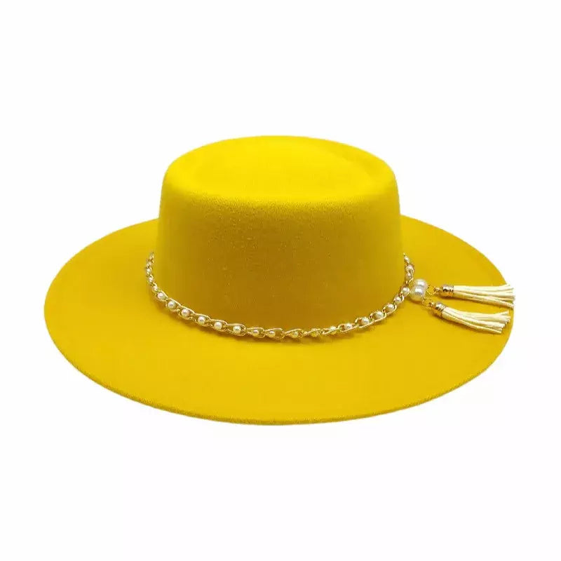 Besanzon Wide Brimmed Porkpie Hat