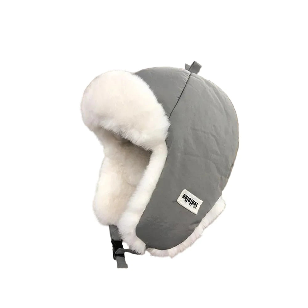 Biddeford Winter Fur Skiing Bomber Hat