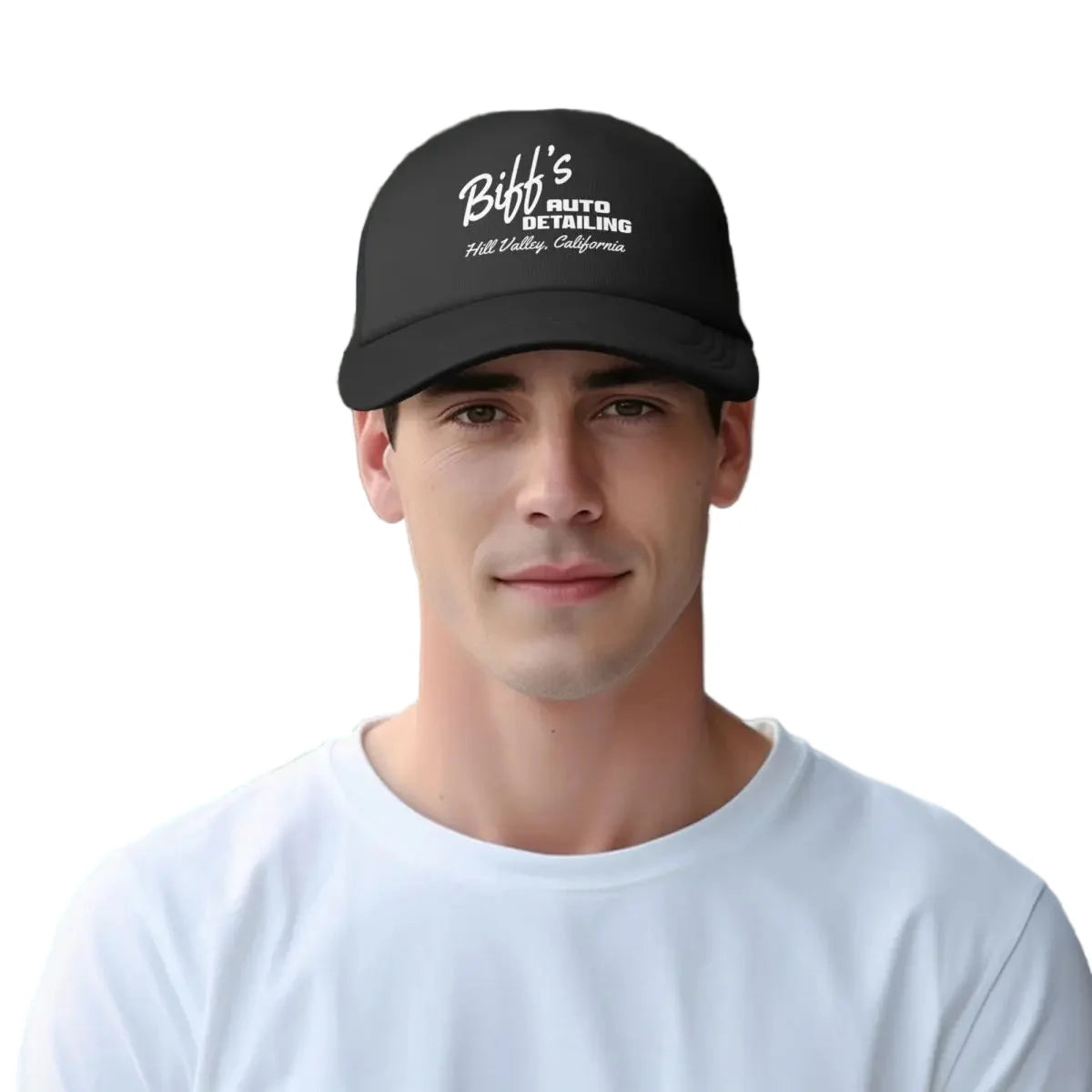 Biff's Auto Detailing Retro Trucker Cap