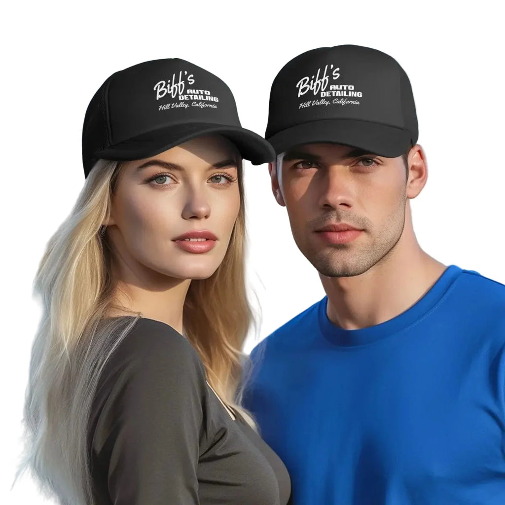 Biff's Auto Detailing Retro Trucker Cap
