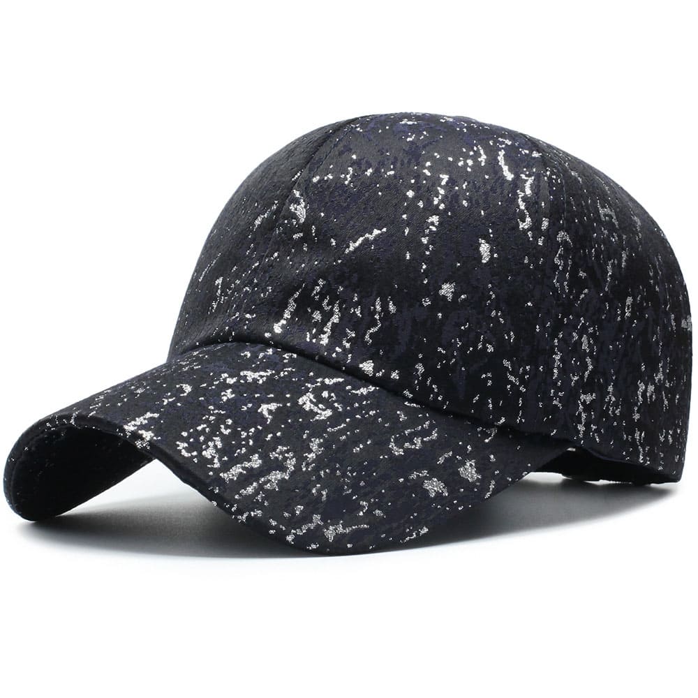 Black & White Spotted Baseball Cap