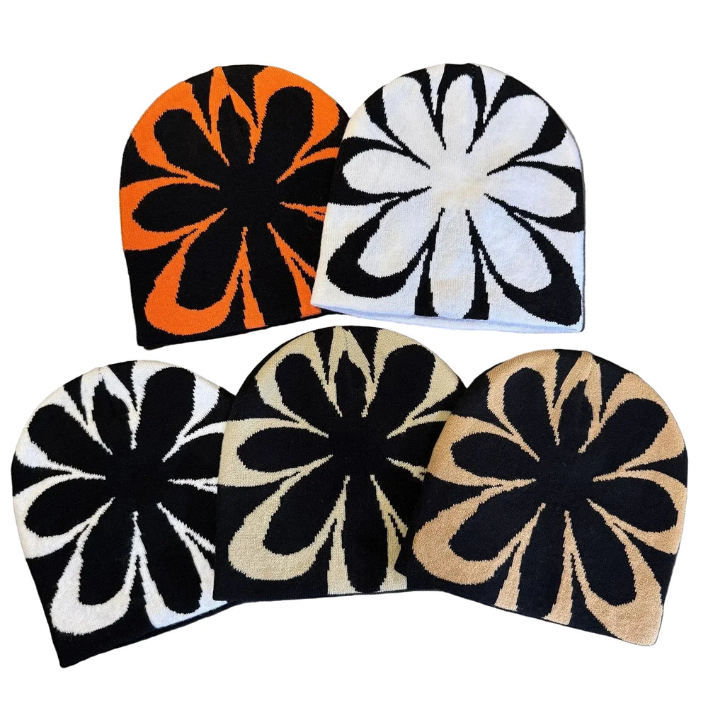 Blooming Daisy Winter Beanie