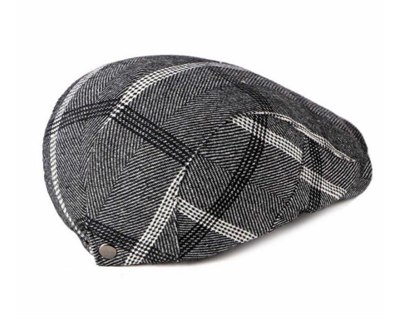Bloomsbury Tartan Wool Flat Cap