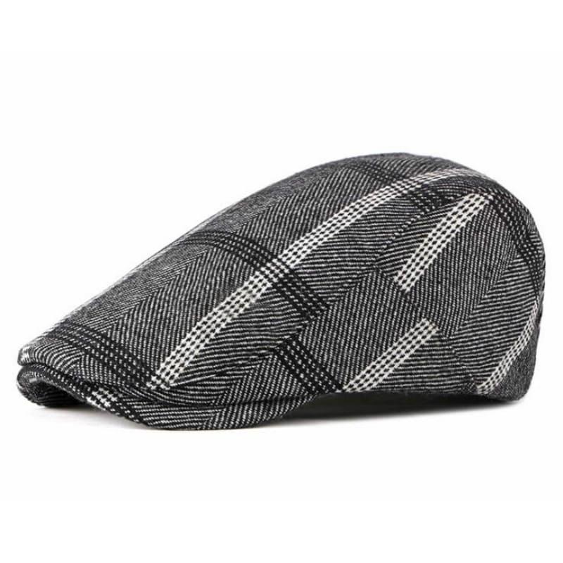 Bloomsbury Tartan Wool Flat Cap