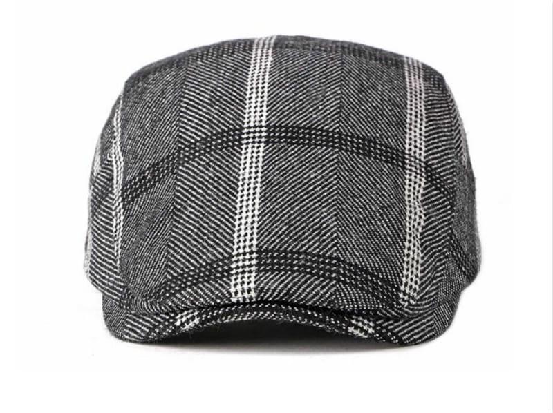 Bloomsbury Tartan Wool Flat Cap