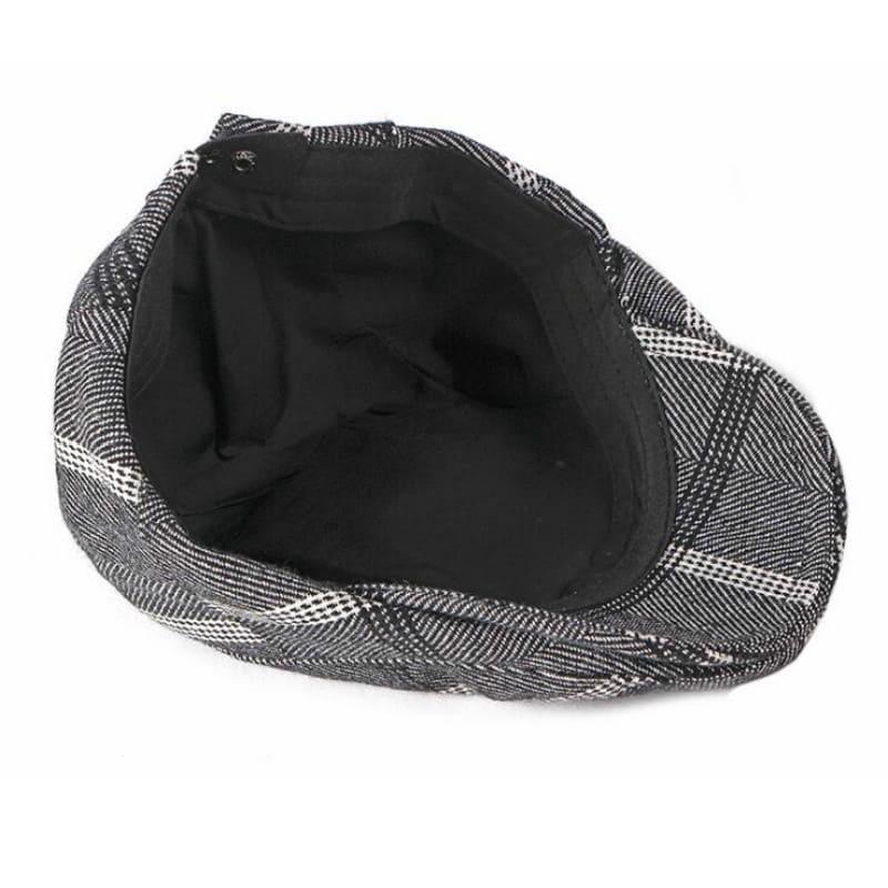 Bloomsbury Tartan Wool Flat Cap